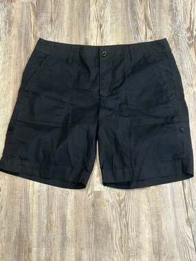 Lauren Ralph Lauren Women's Black Utility Shorts Size 8P